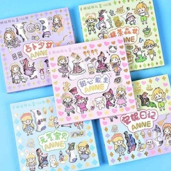 

Sale Idolmart Stiker 100 Lembar Motif Kartun Korea Lucu Anti Air Bandung