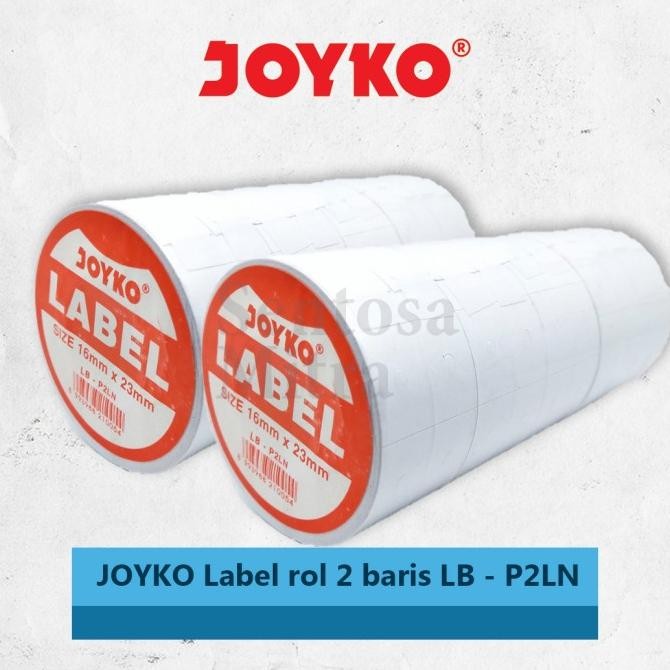

Sale Label Rol 2 Baris Lb - P2Ln Joyko