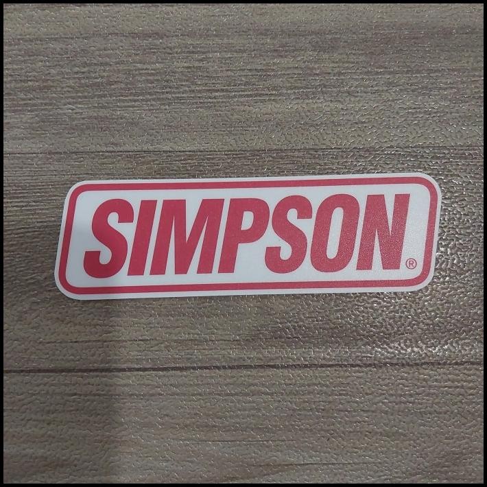 

TERMURAH STICKER OTO SIMPSON RED ON WHITE STIKER !!!!!!