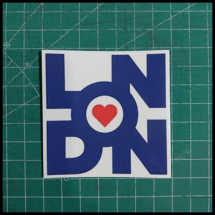 

GRATIS ONGKIR STICKER COUNTRY LONDON LOVE BLUE !!