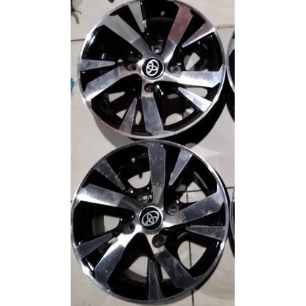 Replika Racing Velg Mobil Bekas Standar Avanza R14X6 Baut Pcd 4X114 Bisa Di Pakai Velg Mobil Xenia, 