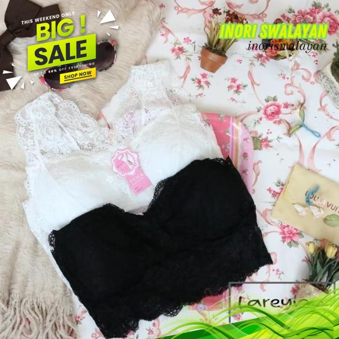 BRA RENDA BRUKAT ELEGANT TANK TOP SEXY BH BRA RENDA BRUKAT ELEGANT CLASSIC FEMA LA PRODUK TERBAIK