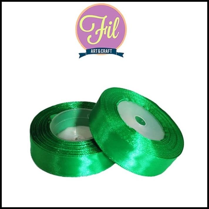 

TERMURAH PITA SATIN HIJAU 3.4 INCH / PITA KAIN 3.4" / PITA SATIN HIJAU 3.4INCH !!!!!