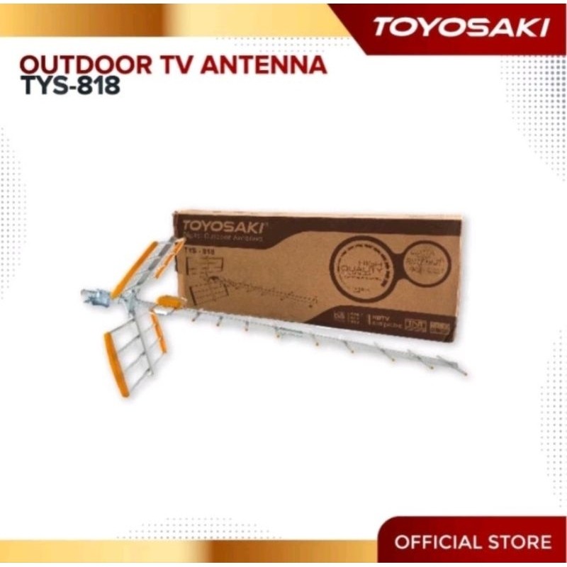 Toyosaki Antena TV Digital Outdoor ( Luar ) TYS 818