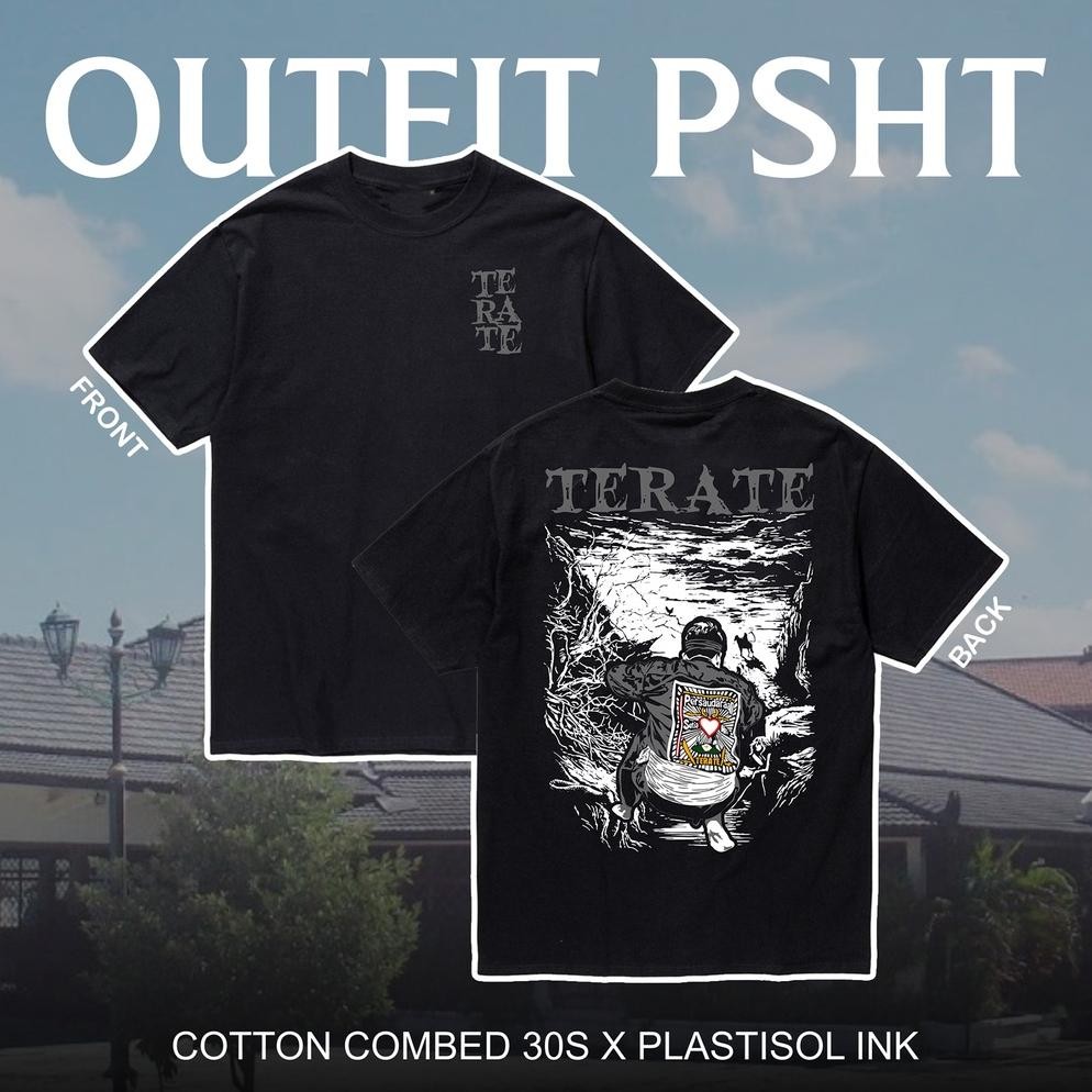 Promo Pshtartwear Kaos Psht Murah Distro Kaos Terate Shterate Original Baju Pshtart Catoon Combed 24