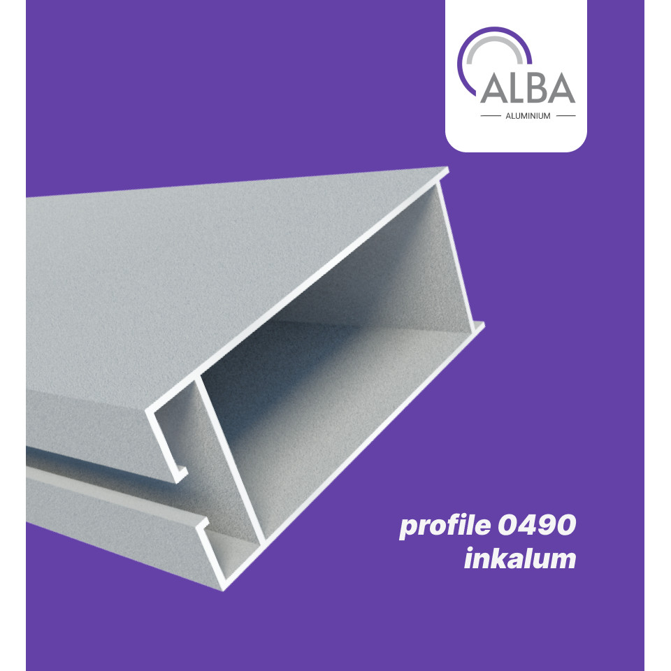 Aluminium profile 0490 inkalum