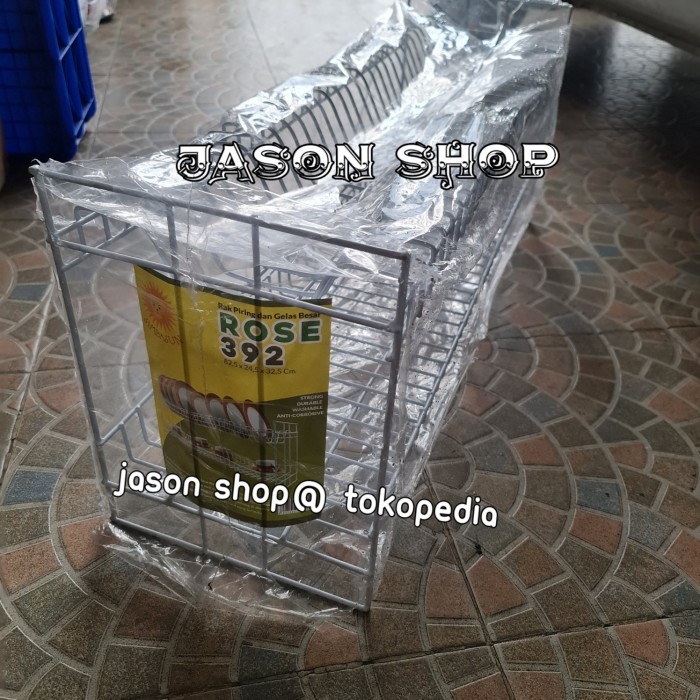 RAK PIRING GELAS BESAR ROSE 392/RAK PIRING BESAR ROSE 392 SUSUN 2