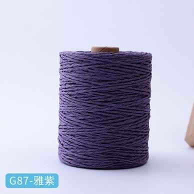 

sale! benang rajut kertas raffia twisted paper yarn 300 m - raisa