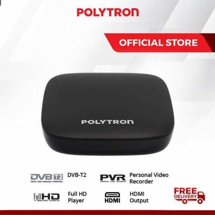 POLYTRON SET TOP BOX DVBT2 DVB T2 PDV 600T2