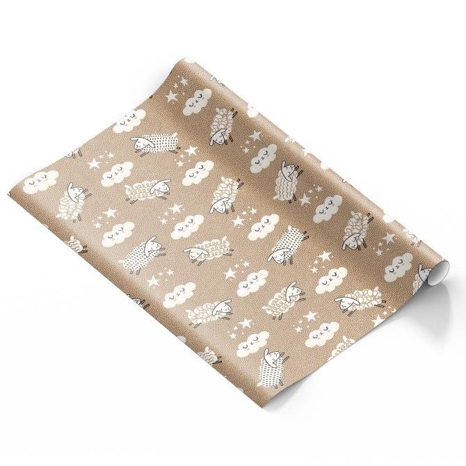 

sale! capricorn design kertas kado reguler isi 6 - gw 478