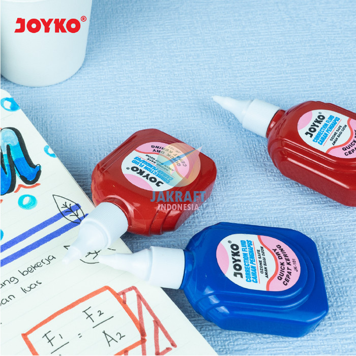 

Tipe-X Tipex Tip-Ex Cair Joyko Jk-101 Correction Fluid Tip Plastik