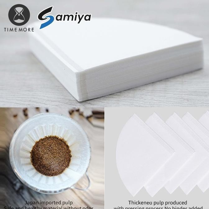 

sale! timemore coffee paper 1-2cup dan 2-4cup / kertas saringan kopi v60