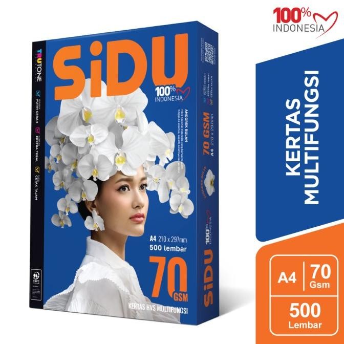 

sale! sinar dunia kertas fotocopy 70 gsm a4 per rim - sdu pc 70 a4