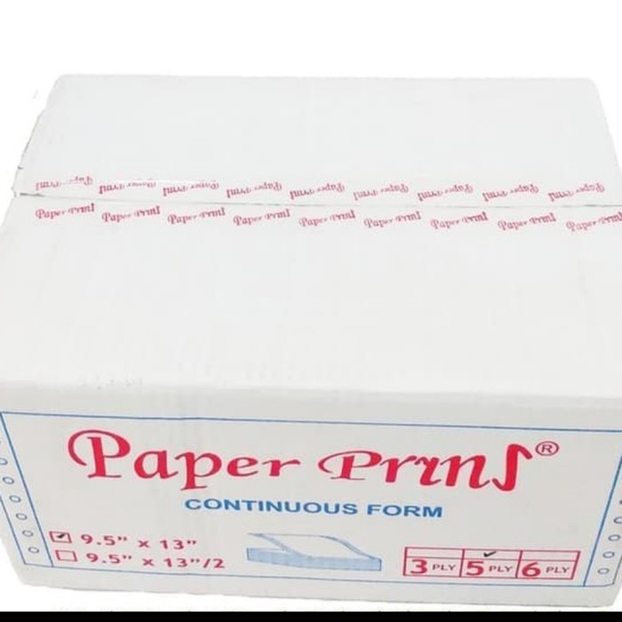 

continous form 9.5 x 13 5 ply