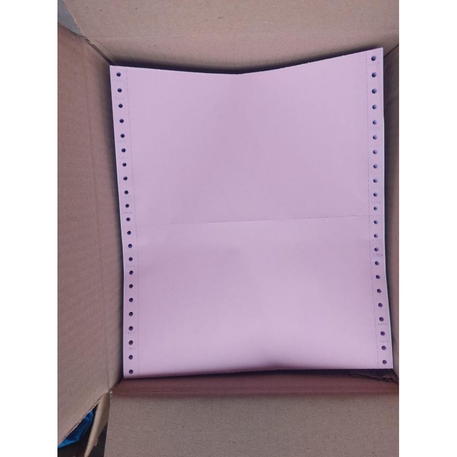 

sale! kertas continuous form sj 9.5 x 11 / 9.5 x 11.2 2 ply khusus gojek!