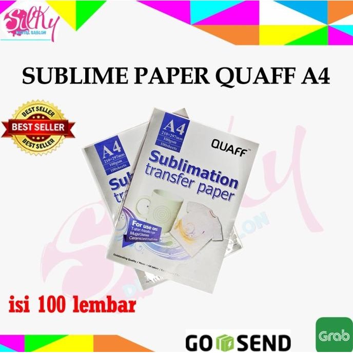 sale kertas sublime / sublime paper / a4 / korea