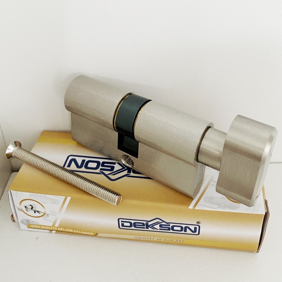 Cylinder Dekkson BK 60mm Silinder Dekson BK 60mm Kunci Knop Putar Cyl BK DL 60 SN Dekkson