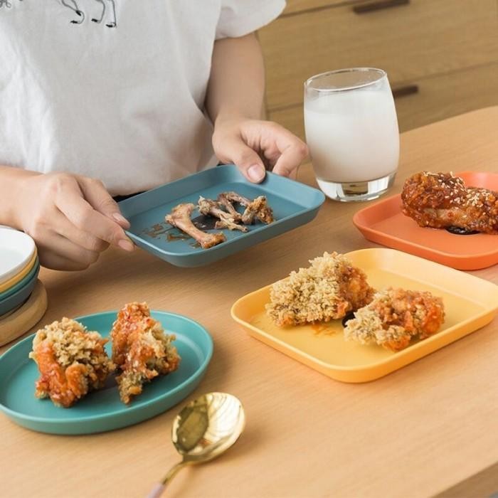 Piring Set 8In1 - Piring Snack - Piring Kue - Piring Serbaguna