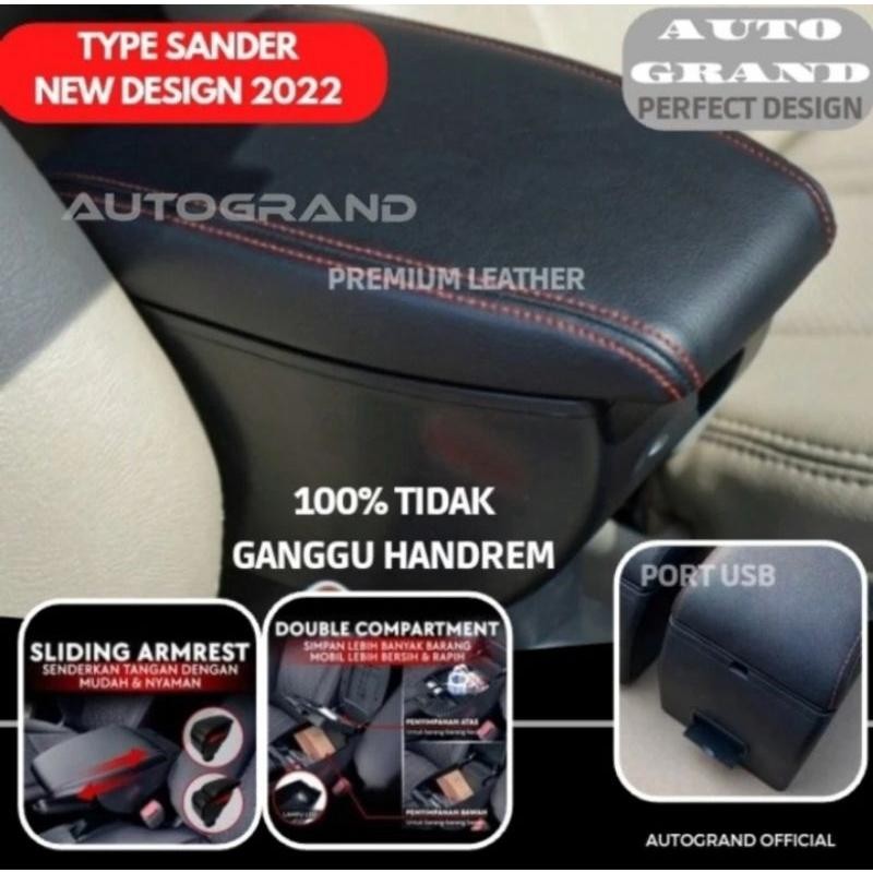 Armrest Mobilio Brio Brv - Console Box Brv Mobilio Brio- New Design 2022