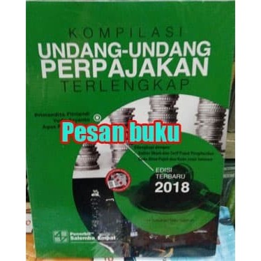 

PROMO! Buku Kompilasi Undang-Undang Perpajakan Terlengkap Tahun 2018 Primandi