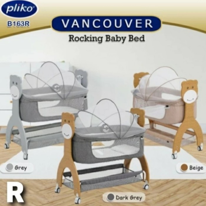 Tempat Tidur Bayi Bisa Goyang Pliko Vancouver B 163 R