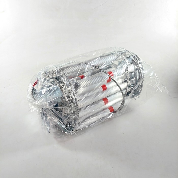 Tangga Darurat Gantung Steel Wire Fire Escape Ladder 10M Hb111 Humble Murah