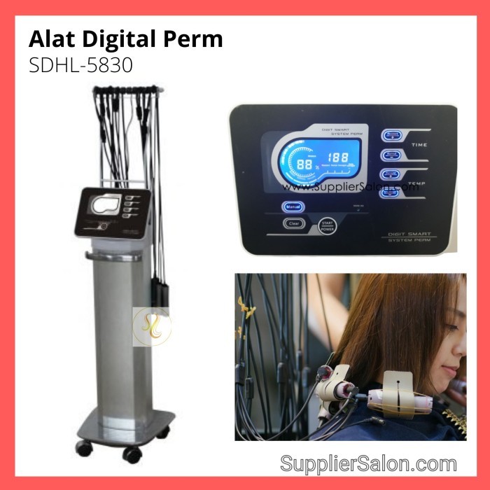 Digital Perm Alat Pengeriting Rambut Digital / Permanent Blow 5830