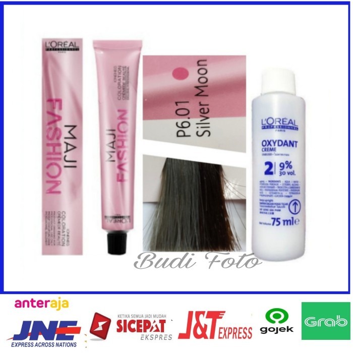 

PROMO! L'oreal maji fashion P6.01 silver moon + oxidan't L'oreal