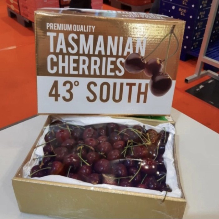 

Buah Cherry Tasmanian 43 Shouth ceri tasmanian gold 30-32 size