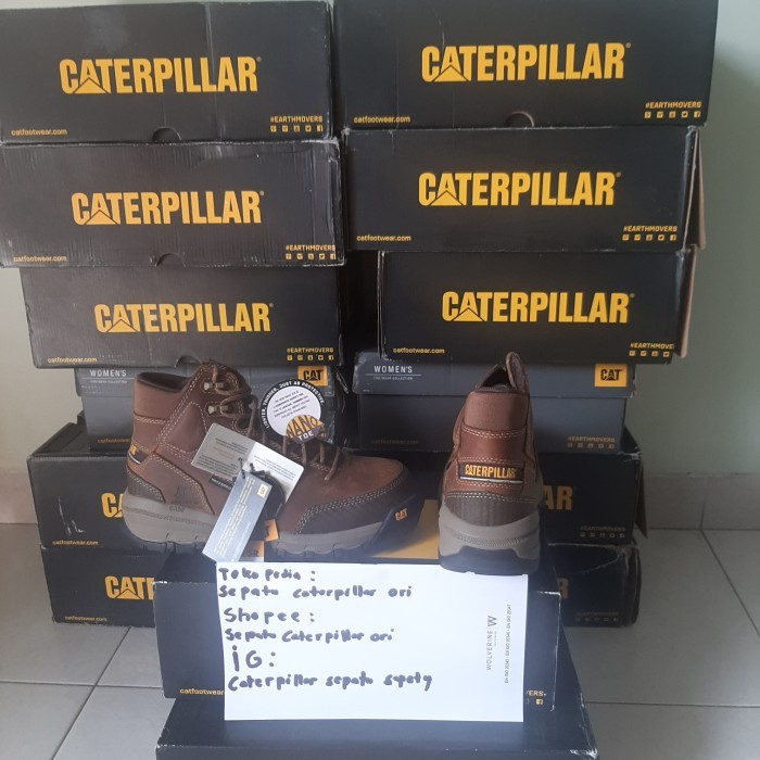 Sepatu Safety Caterpillar Device Ct Wp Terlaris