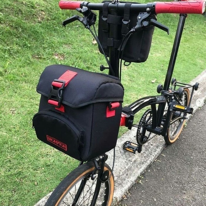 TERBARU Brompton Messenger Bag tas ori import apparel aksesoris sepeda Brompton UK sepeda lipat