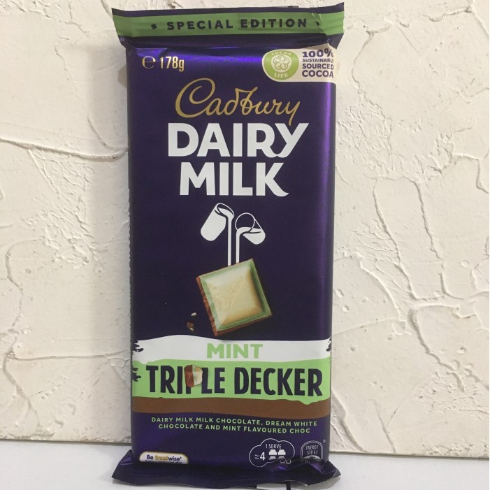 

CADBURY DAIRY MILK MINT TRIPLE DECKER