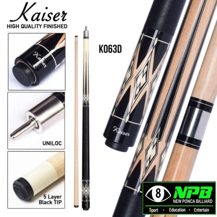 Murah Kaiser Cue K063D StikBilliardBilliarBilliyarBilliyard Non COD