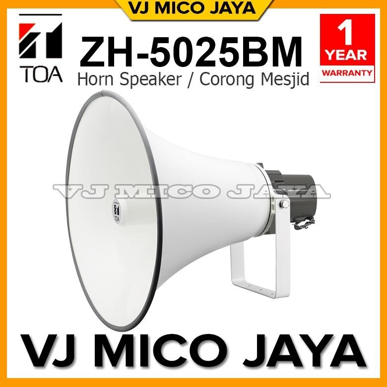 ngel toa zh-5025bm horn speaker 25 watt  + trafo matching / corong masjid