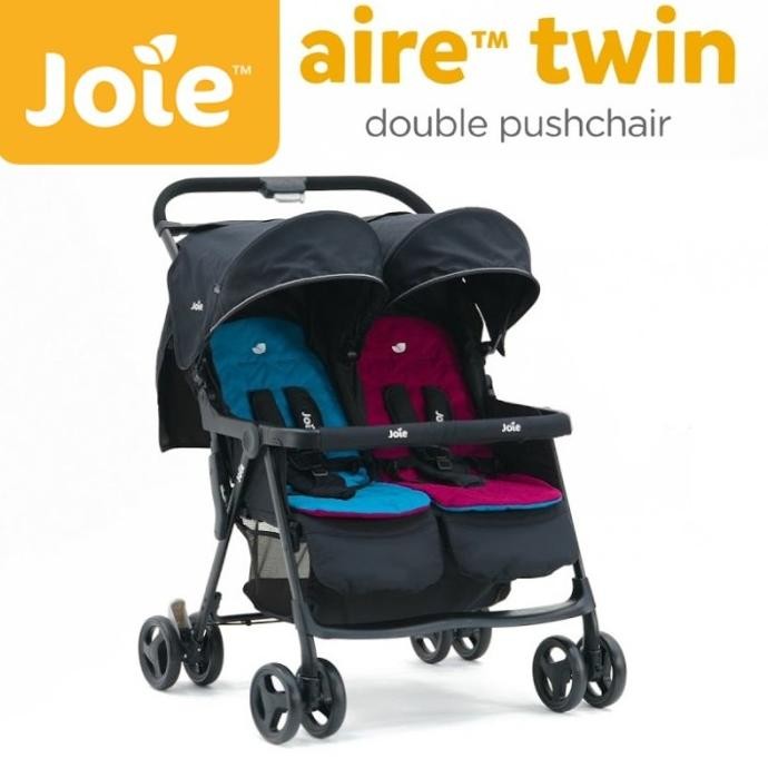 Joie Meet Aire Twin Rosy & Sea / Stroller Baby Twins/Kereta Kembar