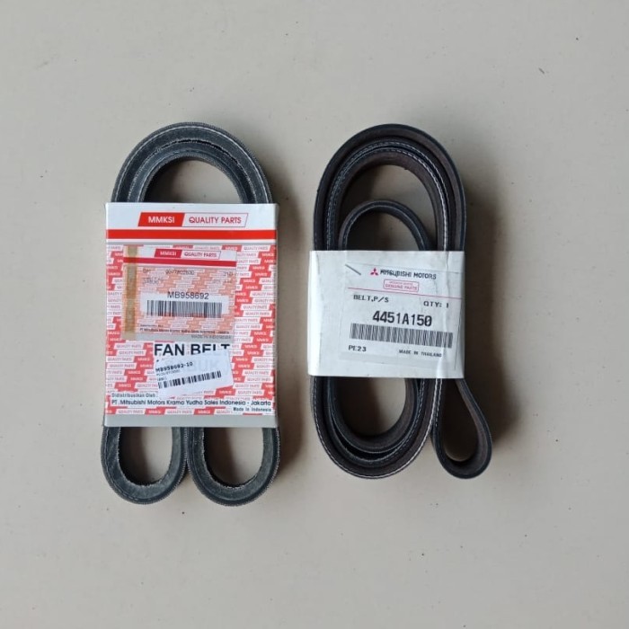 Fan Belt Set Mitsubishi Pajero Sport DAKAR (ASLI)