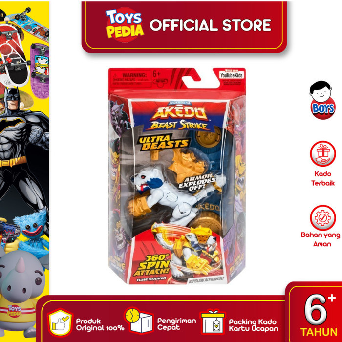 Mainan Akedo S6 Ultra Beast Single Pack