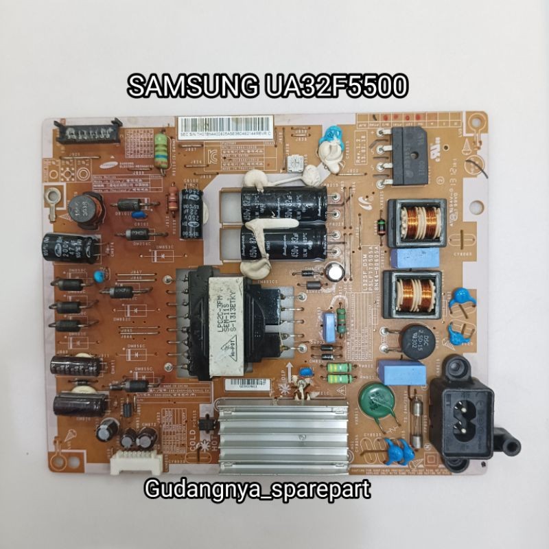 PSU SAMSUNG UA32F5500 UA 32F5500 REGULATOR POWER SUPPLY POWER TV MESIN TV