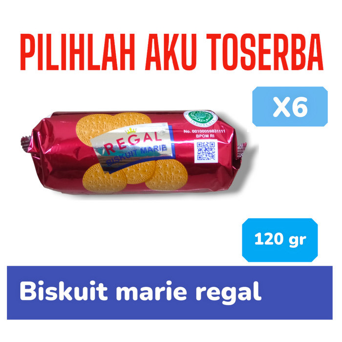 

Biskuit MARIE REGAL Roll 120 gr - ( HARGA 6 PCS )
