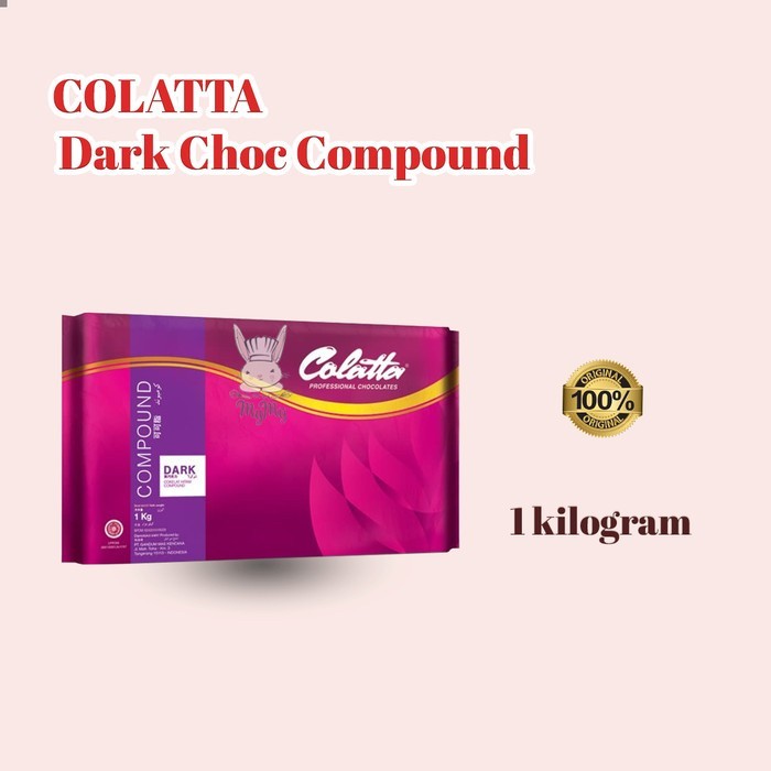 

Colatta Dark Chocolate Chompound 1 Kg