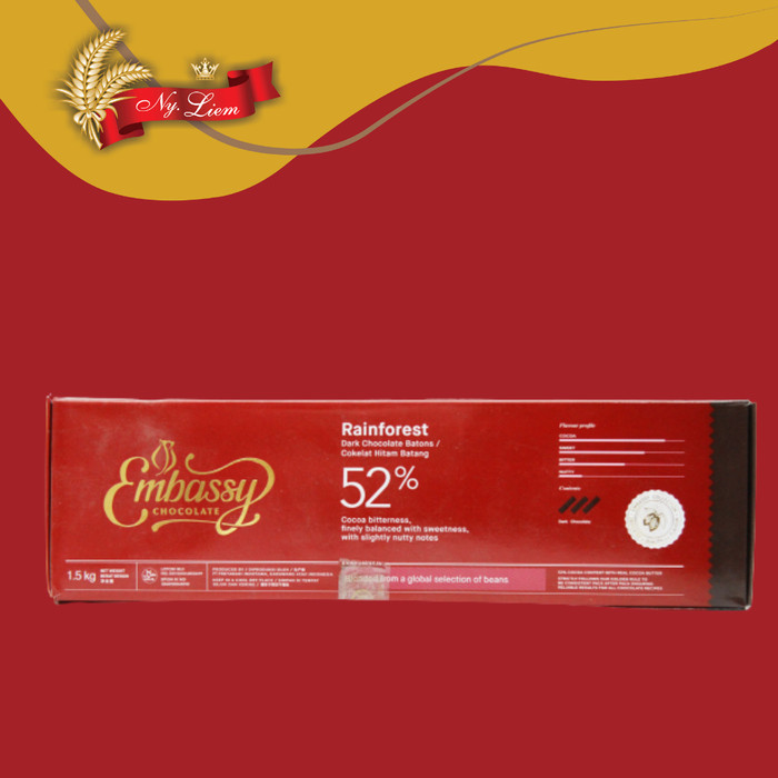 

TULIP EMBASSY Choco Sticks Batons Couverture 1.5 kg