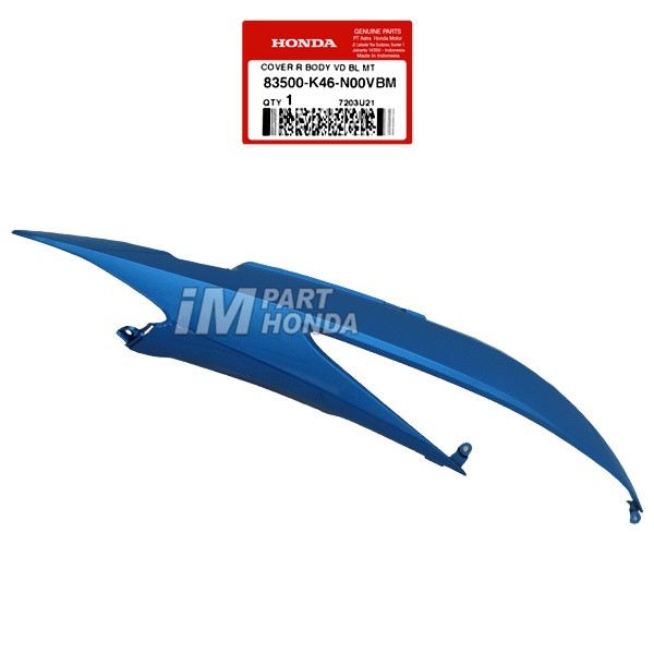 83500-K46-N00VBM Cover Body Kanan Vario 110 Fi 2014 Biru JKT