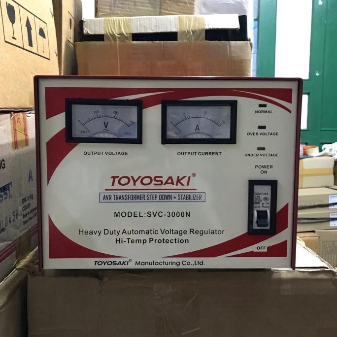 Avr Transformer Step Down+Stabilizer 3000w-220v to 100v-110v-115v-120v [ CHETKI ]