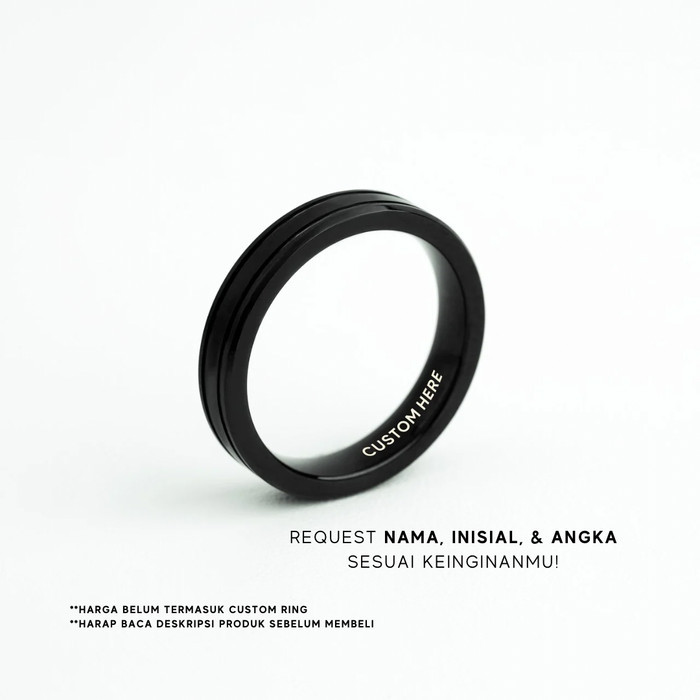 Kuze Original Cincin Tungsten / Ring - Nelson