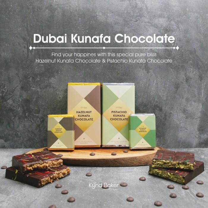 

Kynd Baker Kunafa Chocolate Bar Pistachio Hazelnut Plant Based Vegan Vegetarian Terbaru 100 % Original