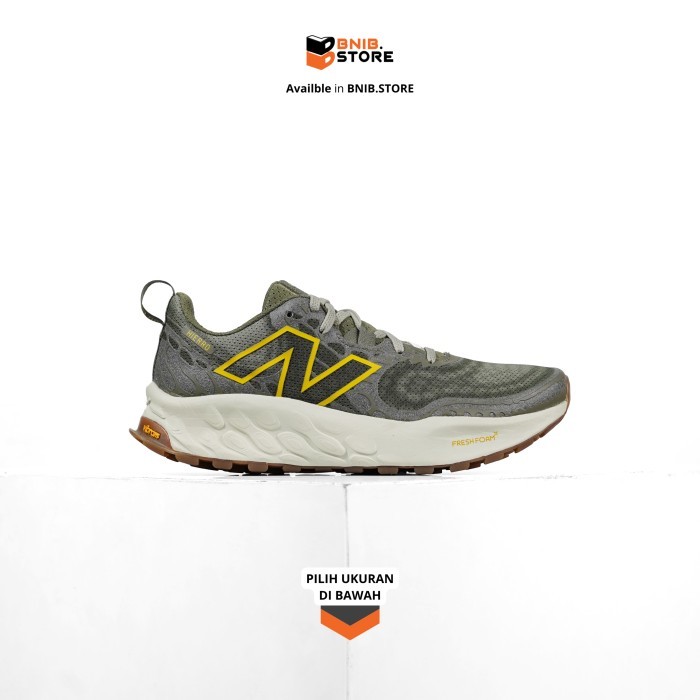 Sepatu Trail Outdoor NB Fresh Foam X Hierro v8 Olivine [MTHIERQ8] Original