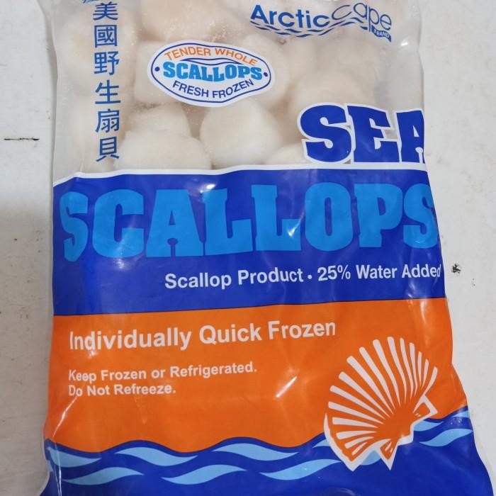 

Scallop Import Usa Jumbo Size 10-20 Termurah 100 % Original