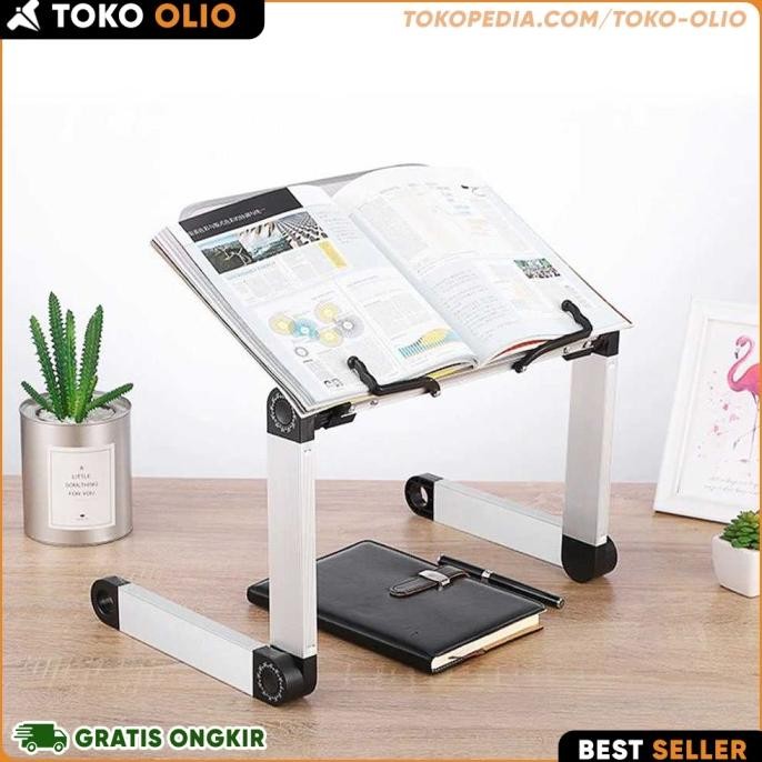 Stand Holder Lipat Penyangga Baca Buku Alquran Sudut 360 Derajat
