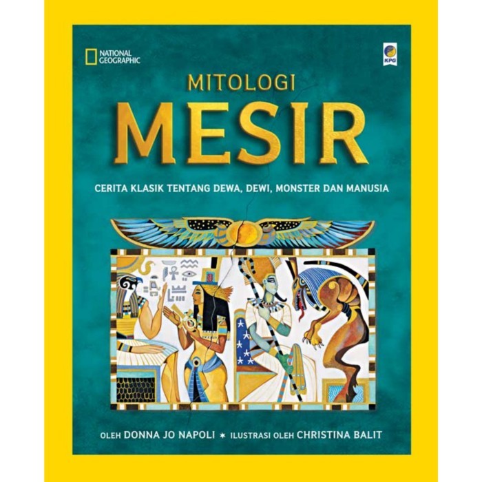 PROMO Buku National Geographic Mitologi Yunani Mesir Norse Hard Cover