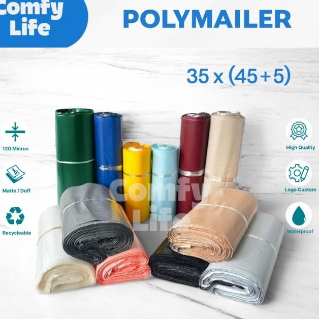 

3 4Cm Polymailer Polybag Antong Amplop Plati Paing Ii 100